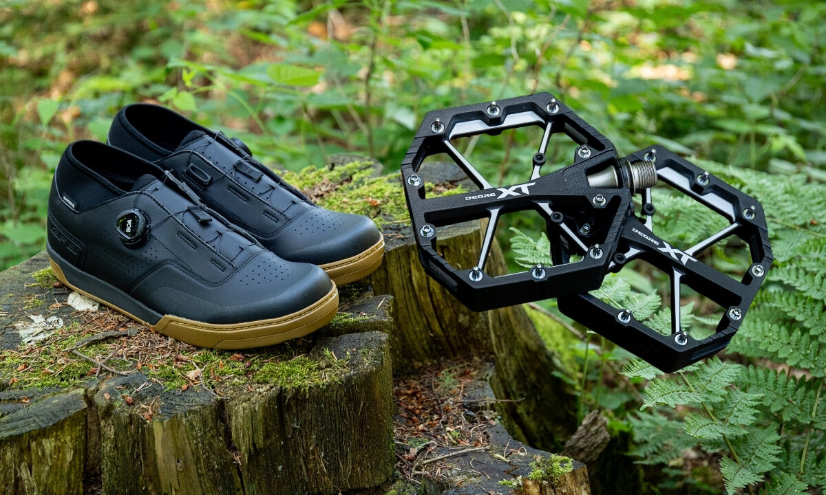 Test: Pedale Shimano XT Flat i buty GF800 – idealny duet na trail?