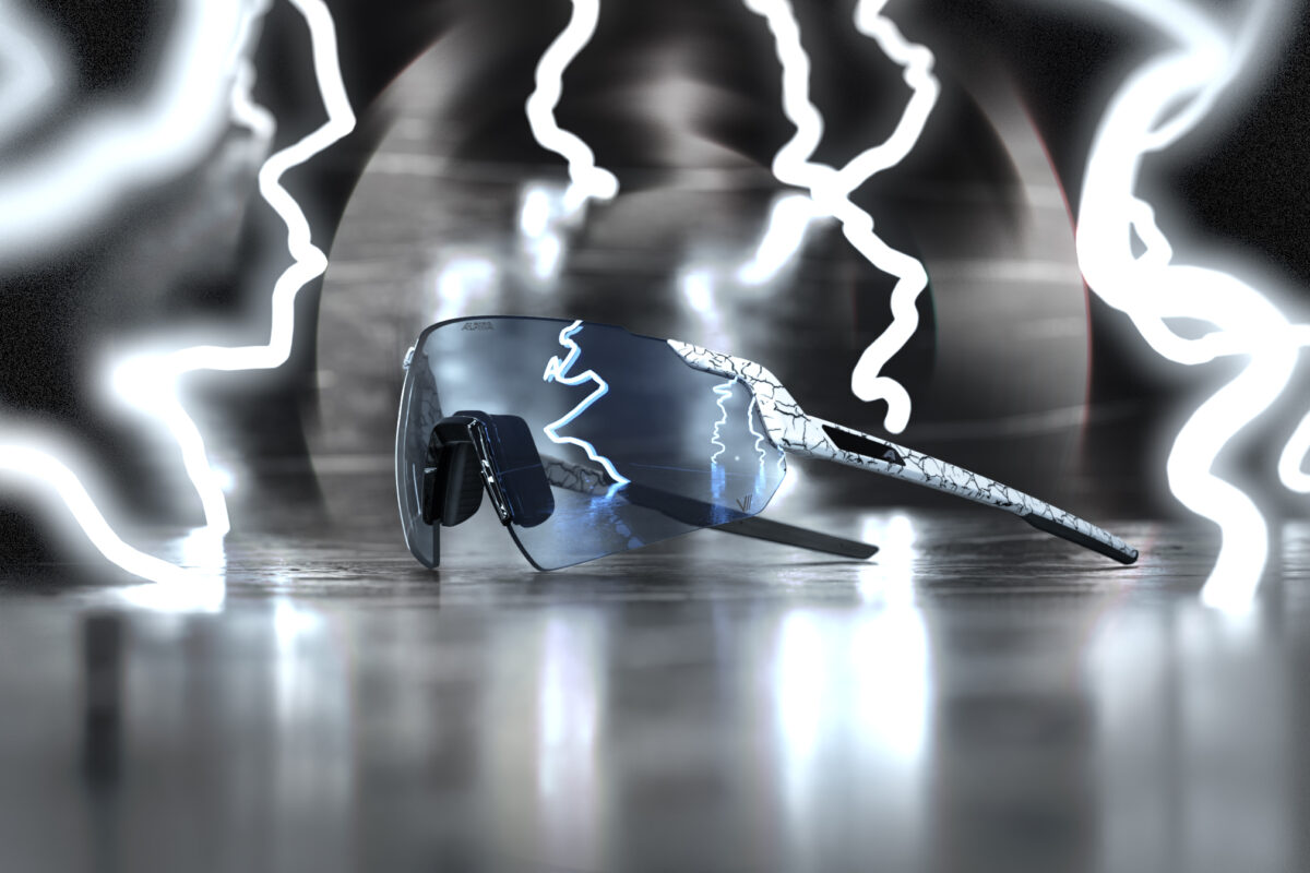 Alpina Turbo Air V: Bezramkowe okulary sportowe z samoprzyciemniającą soczewką Varioflex