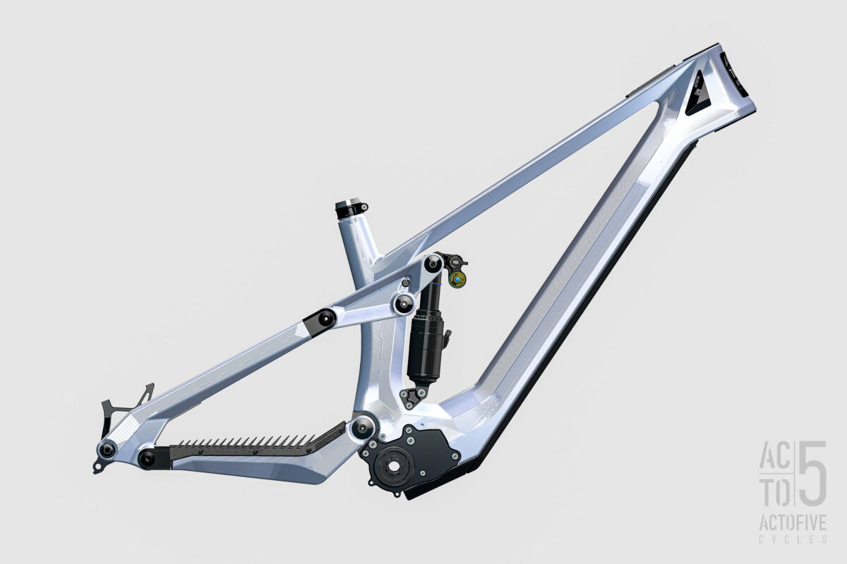 Actofive E-Bike Frame Concept (Enduro)