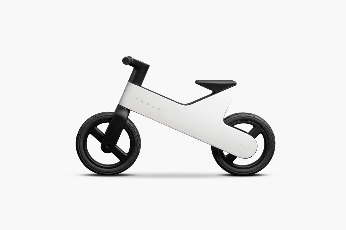 Tesla Balance Bike for Kids: rowerek biegowy tylko dla właścicieli Tesli